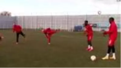 Sivasspor, Karabağ maçı hazırlıklarına başladı