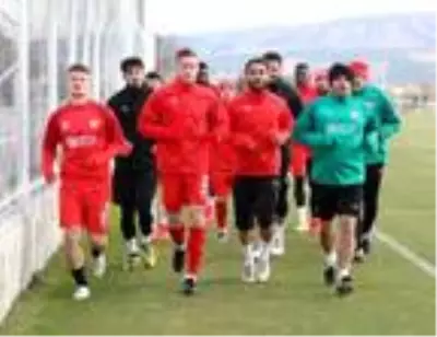Sivasspor, Karabağ maçı hazırlıklarına başladı