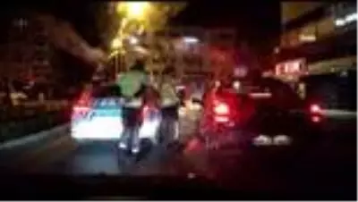 Sokağa çıkma kısıtlamasında alkollü yakalandı