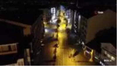 Yurt genelinde sokağa çıkma kısıtlaması başladı Yurt genelinde sokağa çıkma kısıtlaması başladı