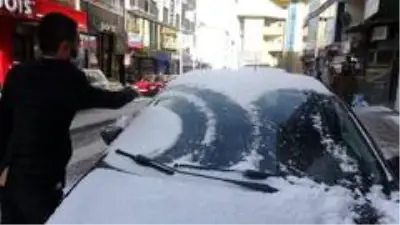Ardahan beyaza büründü Ardahan beyaza büründü
