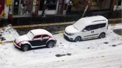 Ardahan beyaza büründü Ardahan beyaza büründü