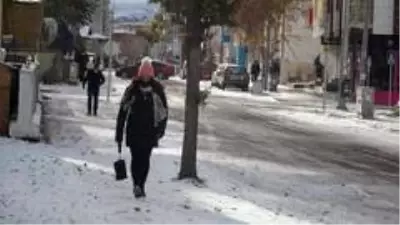 Ardahan beyaza büründü Ardahan beyaza büründü
