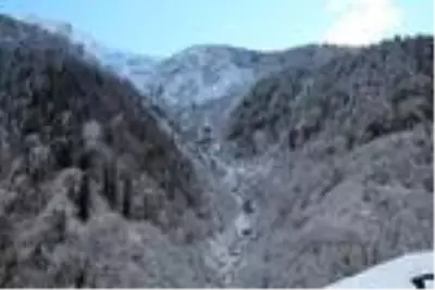 Ayder'de mevsimin ilk karı Ayder'de mevsimin ilk karı