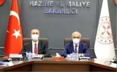Bakan Elvan, Adalet Bakanı Abdulhamit Gül ile bir araya geldi Bakan Elvan, Adalet Bakanı Abdulhamit Gül ile bir araya geldi