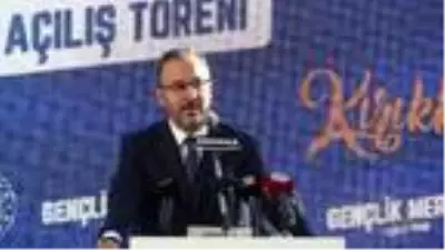 Bakan Kasapoğlu, Kırıkkale Gençlik Merkezi'nin açılışını yaptı Bakan Kasapoğlu, Kırıkkale Gençlik Merkezi'nin açılışını yaptı