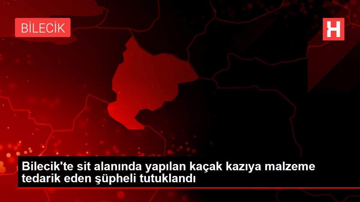 Bilecik'te sit alanında yapılan kaçak kazıya malzeme tedarik eden şüpheli tutuklandı Bilecik'te sit alanında yapılan kaçak kazıya malzeme tedarik eden şüpheli tutuklandı