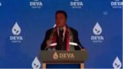 DEVA Partisi Genel Başkanı Babacan partisinin il kongresine katıldı DEVA Partisi Genel Başkanı Babacan partisinin il kongresine katıldı