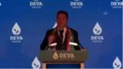 DEVA Partisi Genel Başkanı Babacan partisinin il kongresine katıldı DEVA Partisi Genel Başkanı Babacan partisinin il kongresine katıldı