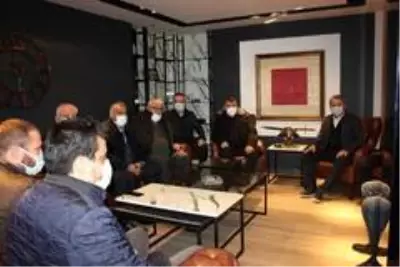 Düzcespor'dan Ertan Taşlı'ya ziyaret Düzcespor'dan Ertan Taşlı'ya ziyaret