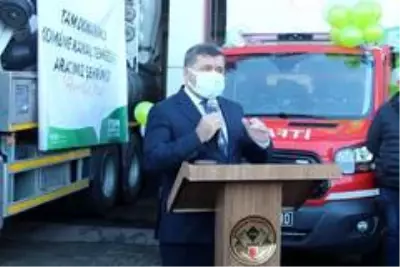 Giresun Belediyesi 2 yeni aracı bünyesine kattı Giresun Belediyesi 2 yeni aracı bünyesine kattı