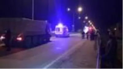 Kamyonun çarptığı kişi öldü Kamyonun çarptığı kişi öldü