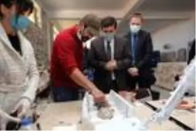 Kibyra'da Roma dönemine ait Serapis büstüyle Asklepios heykelciği bulundu Kibyra'da Roma dönemine ait Serapis büstüyle Asklepios heykelciği bulundu