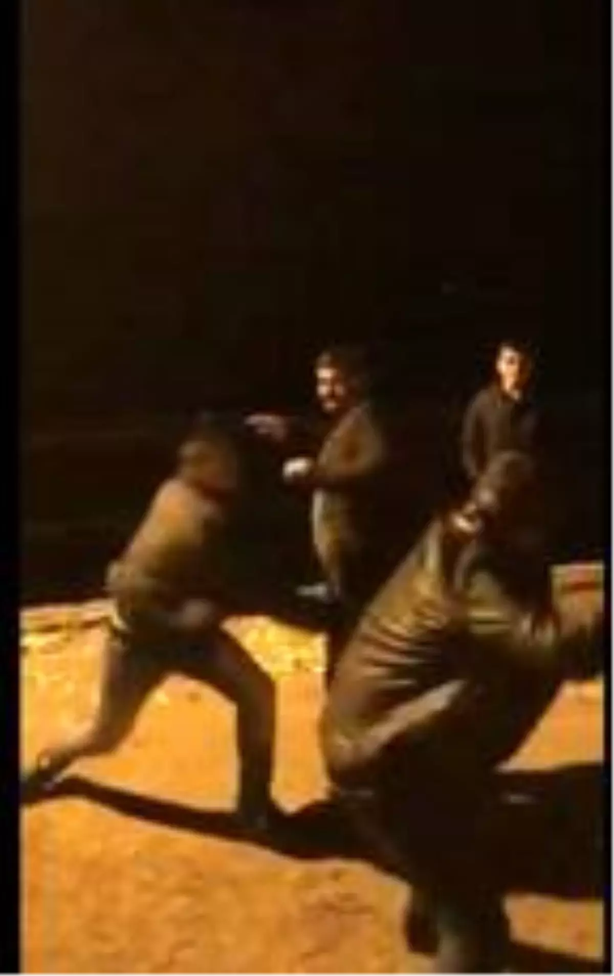 Kısıtlamaya rağmen sokağa çıkıp yöresel oyun oynadılar