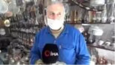Mardin'de 'yapılış sırrı çözülemeyen' bakır sabunluk bin 500 liraya satışa çıkarıldı Mardin'de 'yapılış sırrı çözülemeyen' bakır sabunluk bin 500 liraya satışa çıkarıldı