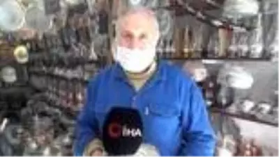 Mardin'de 'yapılış sırrı çözülemeyen' bakır sabunluk bin 500 liraya satışa çıkarıldı Mardin'de 'yapılış sırrı çözülemeyen' bakır sabunluk bin 500 liraya satışa çıkarıldı