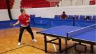 Milli masa tenisçi Sibel Altınkaya, olimpiyat vizesi için raket sallıyor Milli masa tenisçi Sibel Altınkaya, olimpiyat vizesi için raket sallıyor