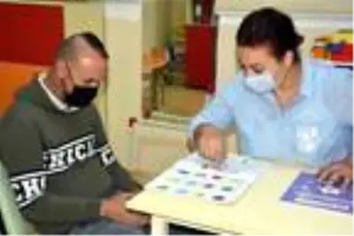 Özel çocuklardan 24 Kasım kutlaması Özel çocuklardan 24 Kasım kutlaması