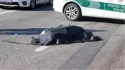 Otomobilin bagajını açmak için araçtan indi, hızla gelen tırın altında metrelerce sürüklendi Otomobilin bagajını açmak için araçtan indi, hızla gelen tırın altında metrelerce sürüklendi