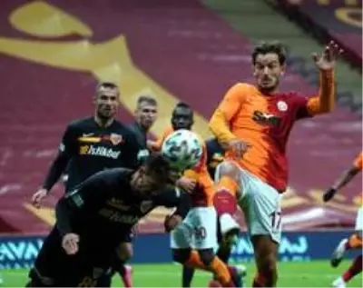 Süper Lig: Galatasaray: 1 - Kayserispor: 1 (Maç sonucu) Süper Lig: Galatasaray: 1 - Kayserispor: 1 (Maç sonucu)