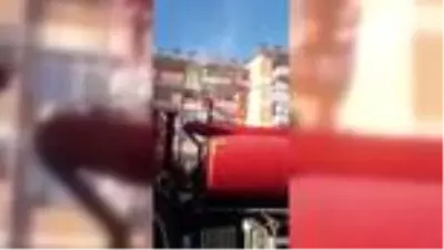 Üniversite lojmanında çıkan yangında 6 kişi dumandan etkilendi Üniversite lojmanında çıkan yangında 6 kişi dumandan etkilendi