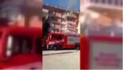Üniversite lojmanında çıkan yangında 6 kişi dumandan etkilendi Üniversite lojmanında çıkan yangında 6 kişi dumandan etkilendi