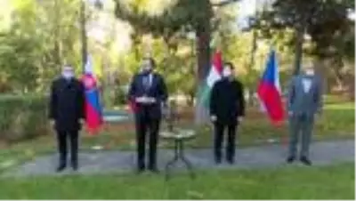 Vişegrad Dörtlüsü ülkelerinin Ankara Büyükelçileri sergi açılışında buluştu Vişegrad Dörtlüsü ülkelerinin Ankara Büyükelçileri sergi açılışında buluştu