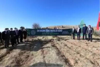 30 bin öğretmen için 30 bin fidanı toprakla buluşturdu 30 bin öğretmen için 30 bin fidanı toprakla buluşturdu