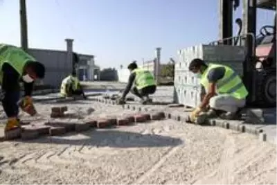 Aydın Büyükşehir mahalle yollarını yeniliyor Aydın Büyükşehir mahalle yollarını yeniliyor