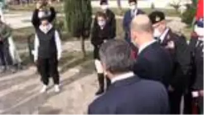 BALIKESİR - İçişleri Bakanı Soylu, KADES tanıtım stadını ziyaret etti BALIKESİR - İçişleri Bakanı Soylu, KADES tanıtım stadını ziyaret etti