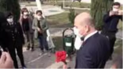 BALIKESİR - İçişleri Bakanı Soylu, KADES tanıtım stadını ziyaret etti BALIKESİR - İçişleri Bakanı Soylu, KADES tanıtım stadını ziyaret etti