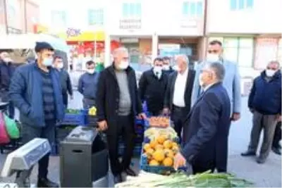 Başkan Büyükkılıç'tan ilçe ziyaretleri Başkan Büyükkılıç'tan ilçe ziyaretleri