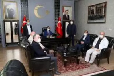 Başkan İşeri, Kaymakam Koç ile bir araya geldi Başkan İşeri, Kaymakam Koç ile bir araya geldi