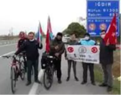 Bisikletiyle dünyayı gezen gurbetçi, 26 kilo verdi Bisikletiyle dünyayı gezen gurbetçi, 26 kilo verdi