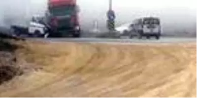 Bolu'da zincirleme kaza, güvenlik kamerasında Bolu'da zincirleme kaza, güvenlik kamerasında
