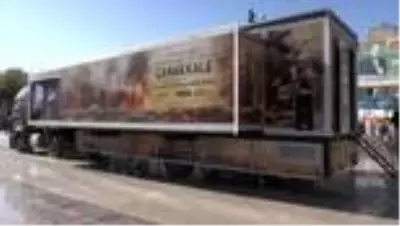 Çanakkale Savaşları Mobil Müzesi, ziyaretçilere kapılarını açtı Çanakkale Savaşları Mobil Müzesi, ziyaretçilere kapılarını açtı