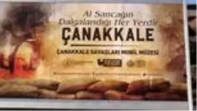 Çanakkale Savaşları Mobil Müzesi, ziyaretçilere kapılarını açtı Çanakkale Savaşları Mobil Müzesi, ziyaretçilere kapılarını açtı