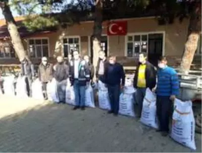 Çiftçilere ücretsiz Macar fiği tohumu dağıtıldı Çiftçilere ücretsiz Macar fiği tohumu dağıtıldı