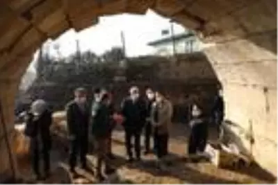 DÜZCE- Antik kentte bebek iskeleti ve su arkı bulundu DÜZCE- Antik kentte bebek iskeleti ve su arkı bulundu