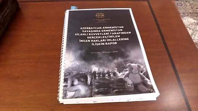 Ermenistan'ın Azerbaycan'da işlediği savaş suçları raporla dünyaya duyurulacak Ermenistan'ın Azerbaycan'da işlediği savaş suçları raporla dünyaya duyurulacak