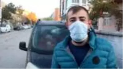 Erzincan'da araçların camları buz tuttu