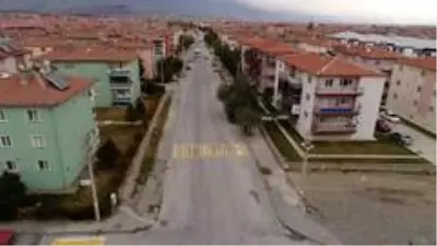 Erzincan'da kaldırım çalışması Erzincan'da kaldırım çalışması
