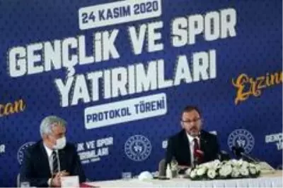 Gençlik ve Spor Bakanlığı'ndan Erzincan'a dev yatırım Gençlik ve Spor Bakanlığı'ndan Erzincan'a dev yatırım
