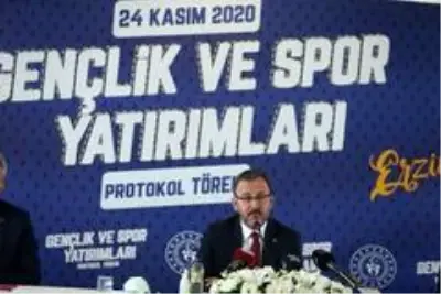 Gençlik ve Spor Bakanlığı'ndan Erzincan'a dev yatırım Gençlik ve Spor Bakanlığı'ndan Erzincan'a dev yatırım