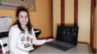 Görme engelli Ahizer öğretmenin ilk Öğretmenler Günü heyecanı Görme engelli Ahizer öğretmenin ilk Öğretmenler Günü heyecanı