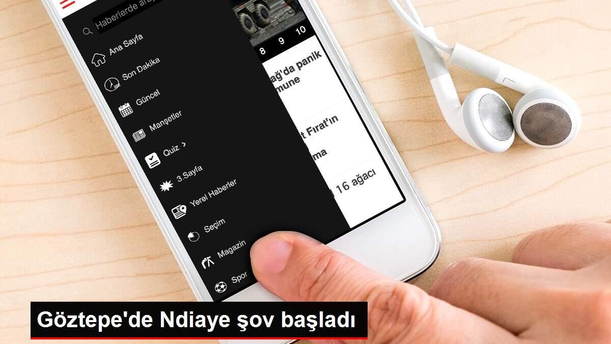 Göztepe'de Ndiaye şov başladı