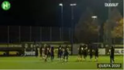 Haaland'lı Dortmund Club Brugge Maçına Hazırlanıyor Haaland'lı Dortmund Club Brugge Maçına Hazırlanıyor