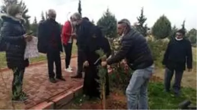 Her şehit için bir fidan toprakla buluşturuldu Her şehit için bir fidan toprakla buluşturuldu