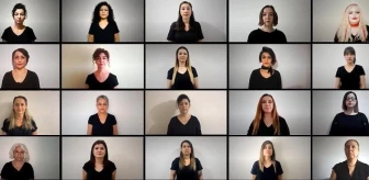 Isparta'da öğretmenlerden 24 Kasım için 'uzaktan çok sesli koro' çalışması