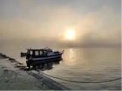 İstanbul Boğazı'nda eşsiz sis manzarası İstanbul Boğazı'nda eşsiz sis manzarası